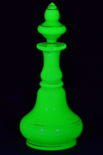 Uranium Glass - Genie Bottle