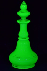 Uranium Glass - Genie Bottle