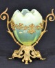Uranium Glass - Victorian Vaseline glass Rose Bowl - 2