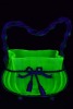 Uranium Glass - Edwardian basket