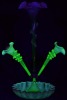 Uranium Glass - Victorian Epergene