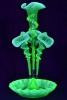 Uranium Glass - Victorian Epergene