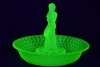 Uranium Glass - Float bowl Stump lady