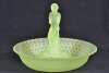 Uranium Glass - Float bowl Stump lady - 2