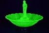 Uranium Glass - Float Bowl Undine