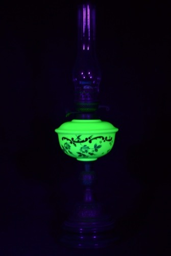 Uranium Glass - Lamp