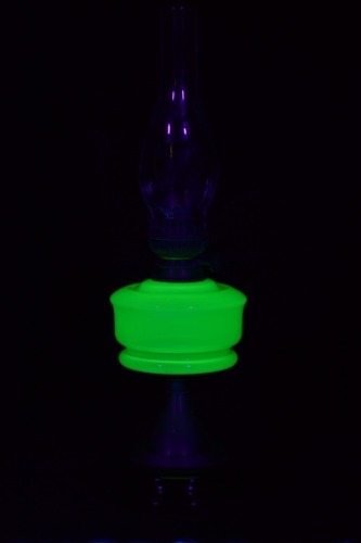 Uranium Glass - Lamp