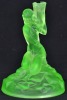 Uranium Glass - Lamp base - 2