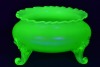 Uranium Glass - Victorian bowl