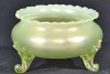 Uranium Glass - Victorian bowl - 2