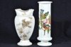 Uranium Glass - Victorian glass vases - 2
