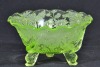 Uranium Glass - Depression Glass bowl - 2
