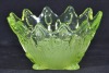 Uranium Glass - Depression Glass bowl - 2