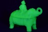 Uranium Glass - Victorian novelty dish