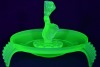 Uranium Glass - Float Bowl Isadora