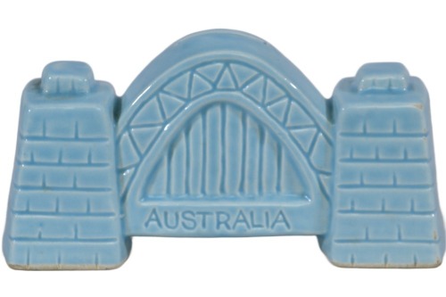 Australian Pottery - Sydney Harbour Bridge money box