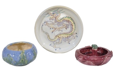 Australian Pottery - Nancy Hill X 3
