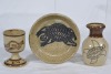 Australian Pottery - Yarrabah pottery Indigenous X 2 U/M x 1