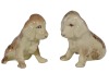 Australian Pottery - Koala ware pair of dogs