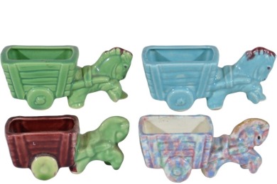Retro Pottery - Group lot X 4