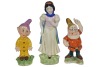 Walt Disney Figurines- Snow White Doc and Dopey