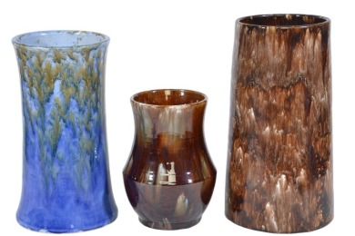 Australian Pottery - Vases X 3