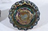 Australian Carnival Glass Swan bowl - 2