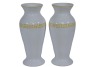 Australian Pottery -Fowler ware Pair vases