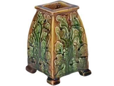 Australian Pottery Harvey School Slab vase