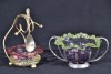 Uranium Glass - Victorian jam dishes