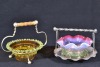 Uranium Glass - Victorian jam dishes