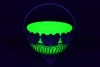 Uranium Glass - Victorian jam dish - 2