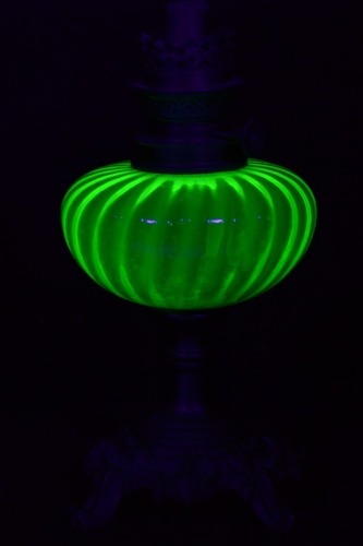 Uranium Glass - Lamp