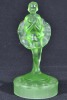 Uranium Glass - Figural Centre piece - 2