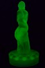 Uranium Glass - Figural Centre piece