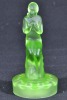 Uranium Glass - Figural Centre piece - 3