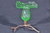 Uranium Glass - Victorian Specimen vase - 2