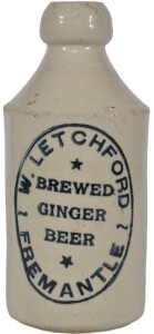 Ginger Beer - B/T- W.Letchford Fremantle