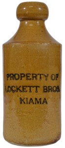 Ginger Beer - B/T Lockett Bros Kiama
