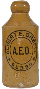 Ginger Beer - B/T Albert E. Orbell Dubbo