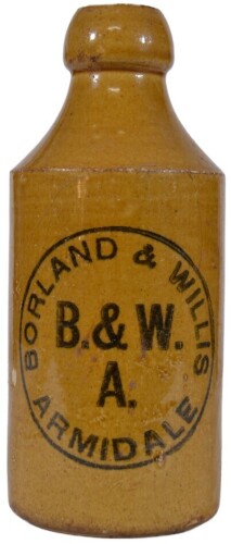 Ginger Beer -Borland & Willis Armidale
