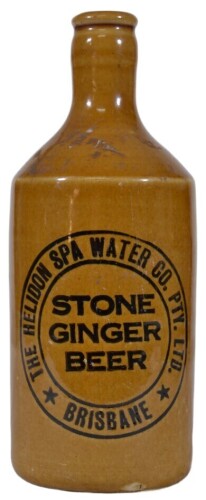 Ginger Beer - C/S - Helidon Spa Water Co. Pty. Ltd. Brisbane