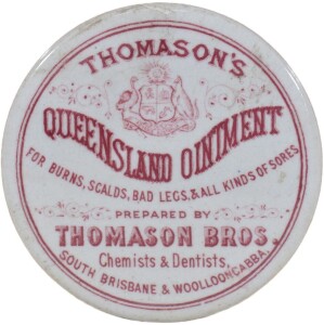 Pot Lid - Thomason's Queensland Ointment