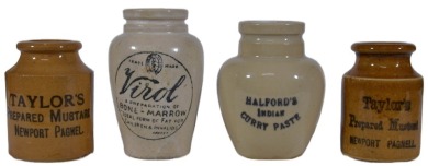 Pots - X 4 - Food Condiments