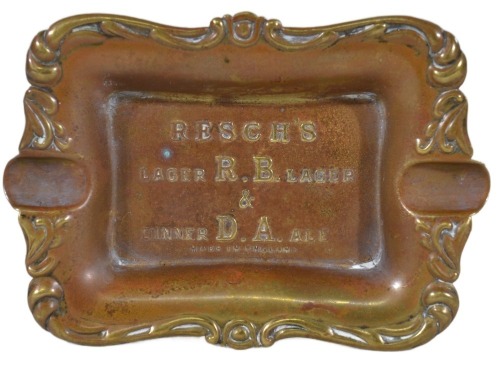 Advertising Ashtray - Resch's