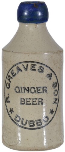 Ginger Beer - B/T - R. Greaves & Sons, Dubbo