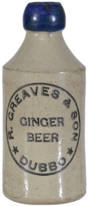Ginger Beer - B/T - R. Greaves & Sons, Dubbo