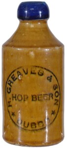 Ginger Beer - B/T - R. Greaves & Sons, Dubbo