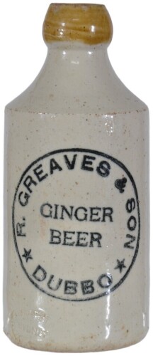 Ginger Beer - B/T - R. Greaves & Sons, Dubbo