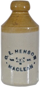 Ginger Beer - B/T - C.E Henson, Maclean